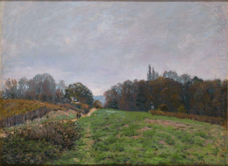 Alfred Sisley Landscape at Louveciennes china oil painting image